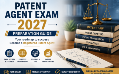 Live Webinar | Patent Agent Exam Preparation Guide | 8th Aug | 4.30pm IST