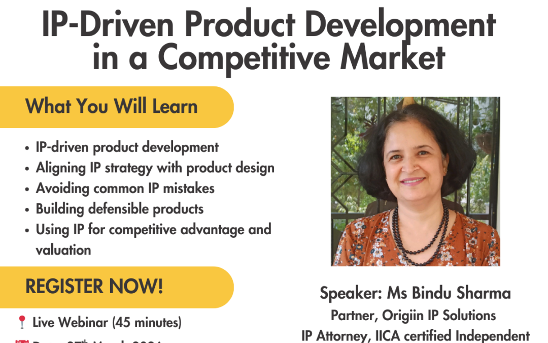 IP-Driven Product Development Origiin IP Solutions