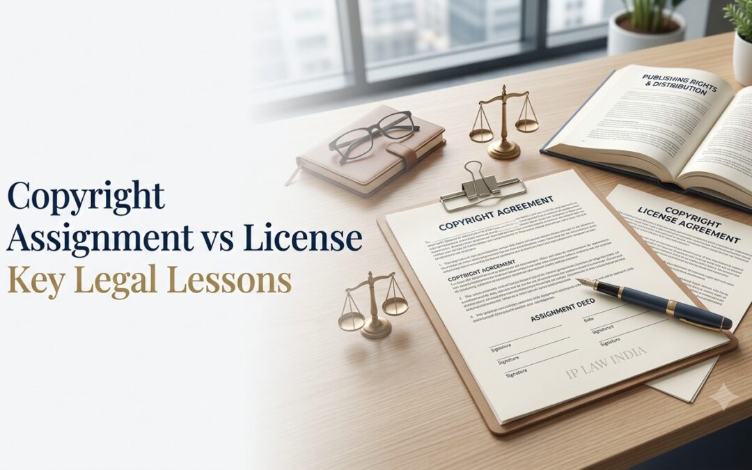 Copyright assignment versus license under Indian copyright law