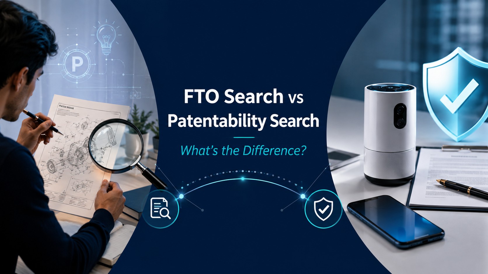 FTO Search vs Patentability Search: What’s the Difference and When Do You Need Both? Comparison of FTO search and patentability search for patent and commercialization strategy