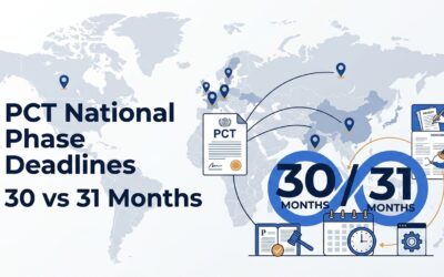 PCT National Phase Entry Deadlines by Country: 30-Month and 31-Month Rules Explained